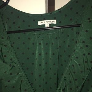 PRECIOUS-polka-dot & ruffles wrap dress!